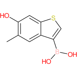 (6-hydroxy-5-methyl-1-benzothiophen-3-yl)boronic acid
