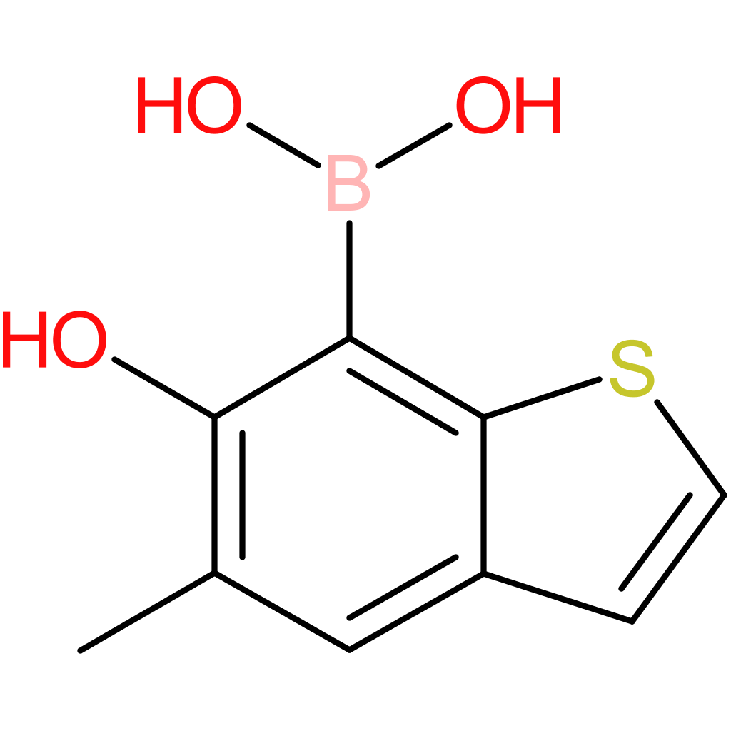 (6-hydroxy-5-methyl-1-benzothiophen-7-yl)boronic acid
