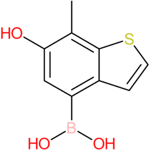 (6-hydroxy-7-methyl-1-benzothiophen-4-yl)boronic acid