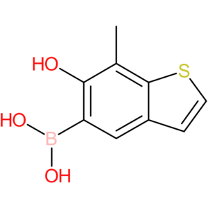 (6-hydroxy-7-methyl-1-benzothiophen-5-yl)boronic acid