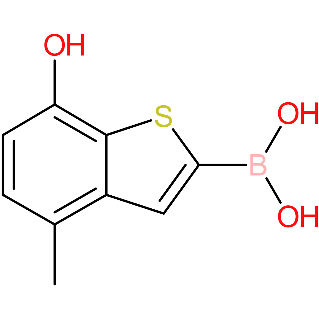 7-hydroxy-4-methylbenzothiophene-2-boronic acid