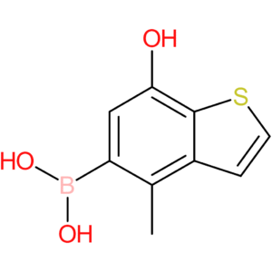 (7-hydroxy-4-methyl-1-benzothiophen-5-yl)boronic acid