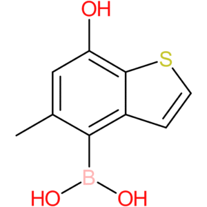 (7-hydroxy-5-methyl-1-benzothiophen-4-yl)boronic acid