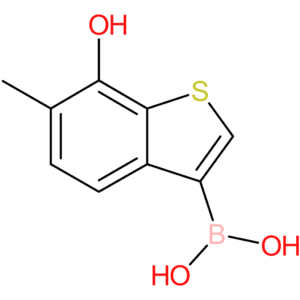 (7-hydroxy-6-methyl-1-benzothiophen-3-yl)boronic acid