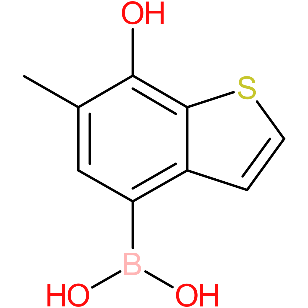 (7-hydroxy-6-methyl-1-benzothiophen-4-yl)boronic acid