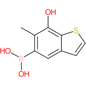 (7-hydroxy-6-methyl-1-benzothiophen-5-yl)boronic acid