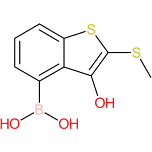 3-hydroxy-2-(methylthio)benzothiophene-4-boronic acid