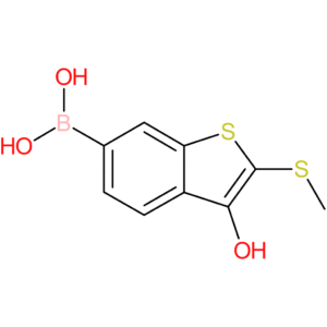 3-hydroxy-2-(methylthio)benzothiophene-6-boronic acid