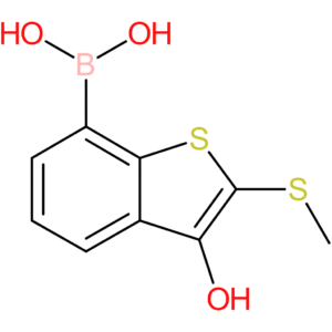 3-hydroxy-2-(methylthio)benzothiophene-7-boronic acid