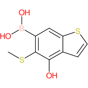 4-hydroxy-5-(methylthio)benzothiophene-6-boronic acid