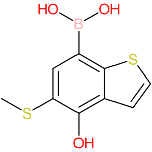 4-hydroxy-5-(methylthio)benzothiophene-7-boronic acid