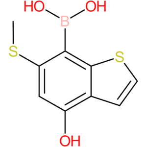 4-hydroxy-6-(methylthio)benzothiophene-7-boronic acid