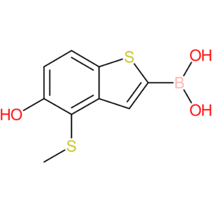 5-hydroxy-4-(methylthio)benzothiophene-2-boronic acid