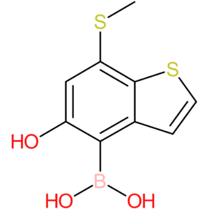 5-hydroxy-7-(methylthio)benzothiophene-4-boronic acid