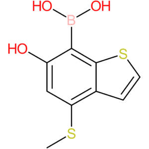 6-hydroxy-4-(methylthio)benzothiophene-7-boronic acid