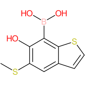 6-hydroxy-5-(methylthio)benzothiophene-7-boronic acid