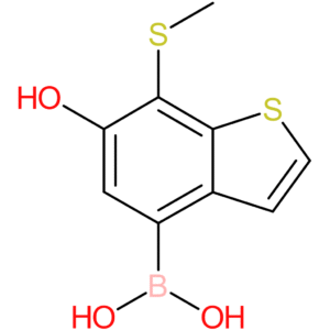 6-hydroxy-7-(methylthio)benzothiophene-4-boronic acid