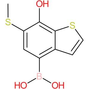 7-hydroxy-6-(methylthio)benzothiophene-4-boronic acid