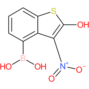 2-hydroxy-3-nitrobenzothiophene-4-boronic acid