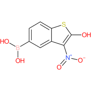 2-hydroxy-3-nitrobenzothiophene-5-boronic acid