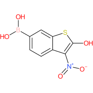 2-hydroxy-3-nitrobenzothiophene-6-boronic acid