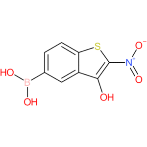 3-hydroxy-2-nitrobenzothiophene-5-boronic acid