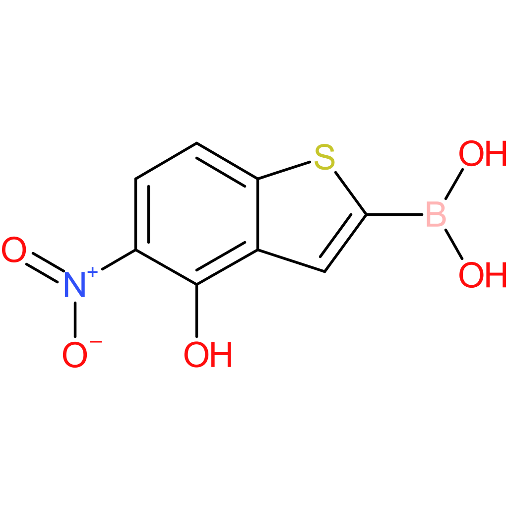 4-hydroxy-5-nitrobenzothiophene-2-boronic acid