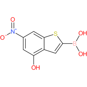 4-hydroxy-6-nitrobenzothiophene-2-boronic acid