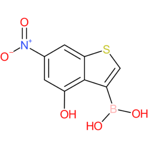 4-hydroxy-6-nitrobenzothiophene-3-boronic acid