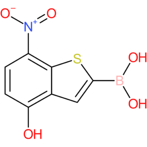 4-hydroxy-7-nitrobenzothiophene-2-boronic acid