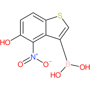 5-hydroxy-4-nitrobenzothiophene-3-boronic acid