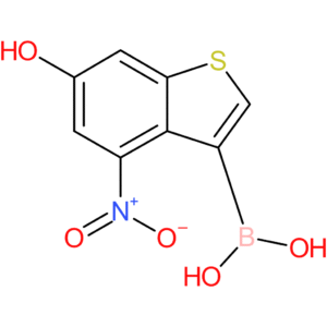 6-hydroxy-4-nitrobenzothiophene-3-boronic acid