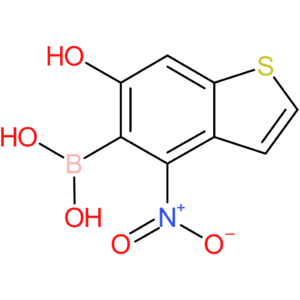 6-hydroxy-4-nitrobenzothiophene-5-boronic acid