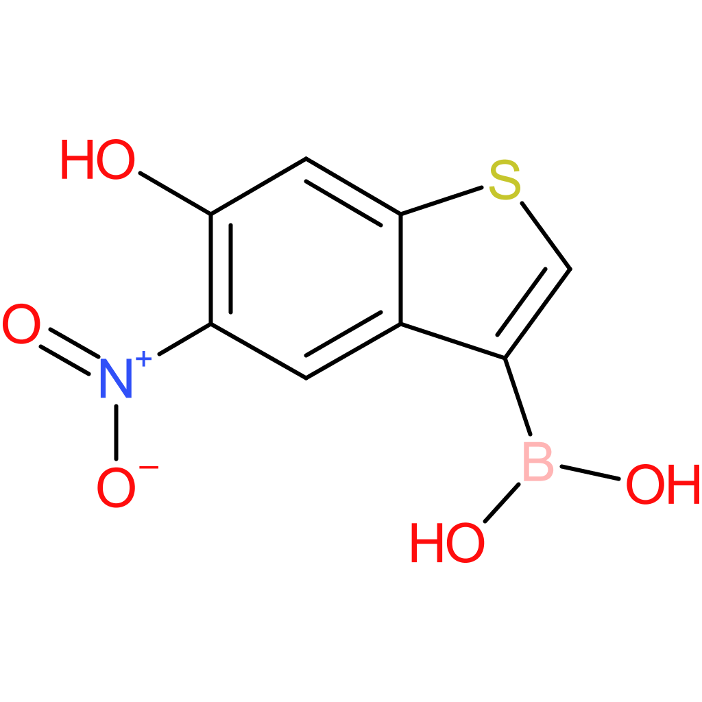 6-hydroxy-5-nitrobenzothiophene-3-boronic acid