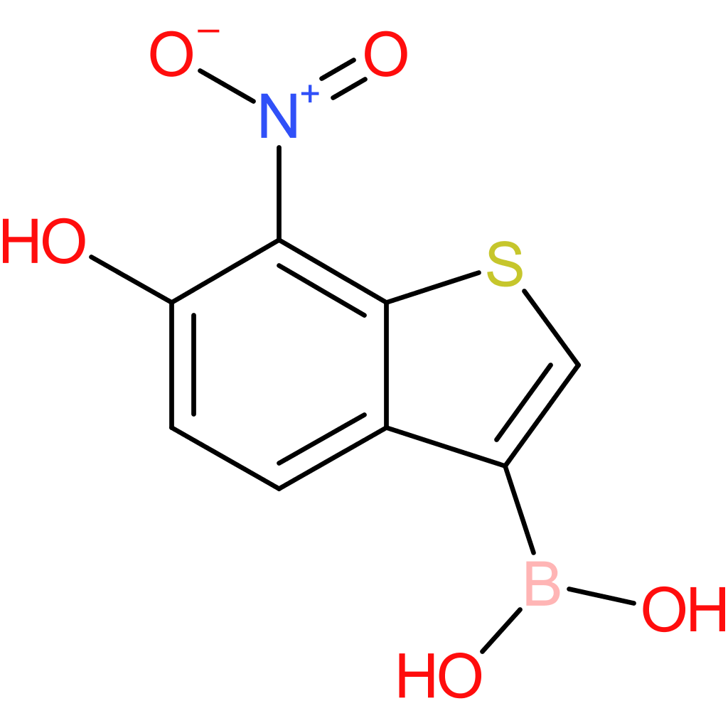 6-hydroxy-7-nitrobenzothiophene-3-boronic acid