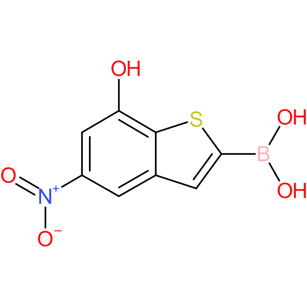 7-hydroxy-5-nitrobenzothiophene-2-boronic acid