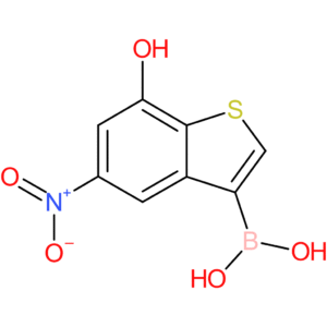 7-hydroxy-5-nitrobenzothiophene-3-boronic acid
