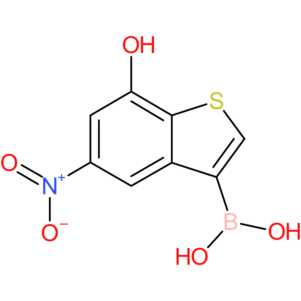 7-hydroxy-5-nitrobenzothiophene-3-boronic acid