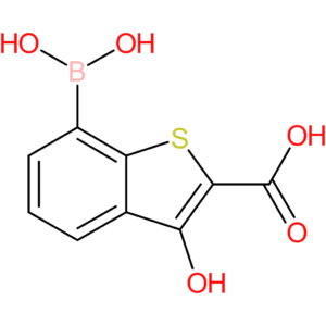 2-carboxy-3-hydroxybenzothiophene-7-boronic acid