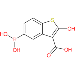 3-carboxy-2-hydroxybenzothiophene-5-boronic acid