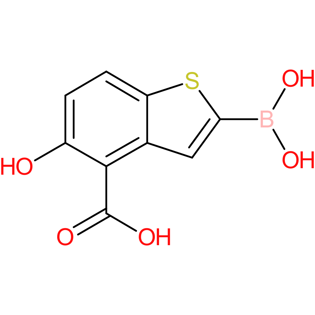4-carboxy-5-hydroxybenzothiophene-2-boronic acid