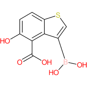 4-carboxy-5-hydroxybenzothiophene-3-boronic acid