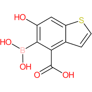 4-carboxy-6-hydroxybenzothiophene-5-boronic acid