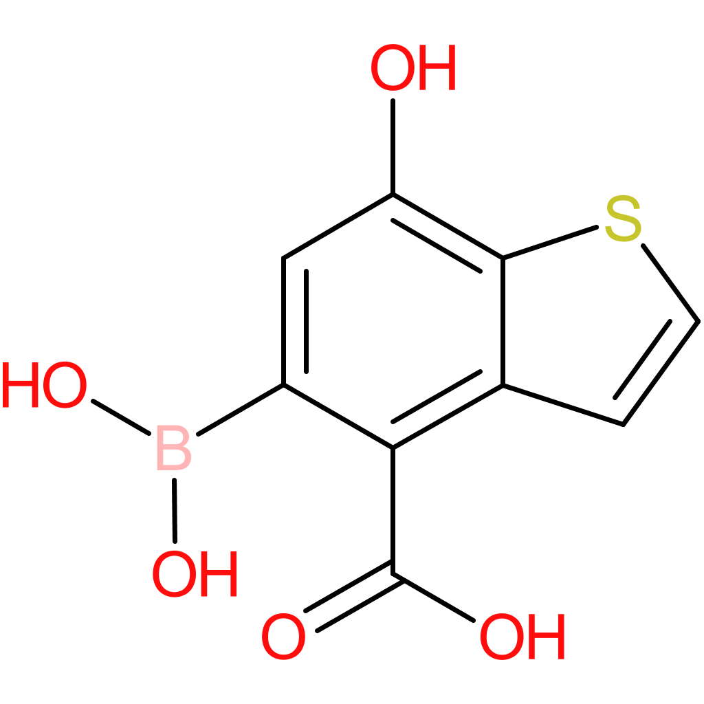 4-carboxy-7-hydroxybenzothiophene-5-boronic acid