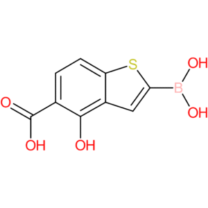5-carboxy-4-hydroxybenzothiophene-2-boronic acid