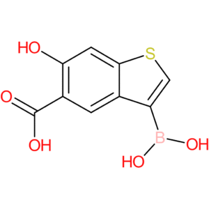 5-carboxy-6-hydroxybenzothiophene-3-boronic acid