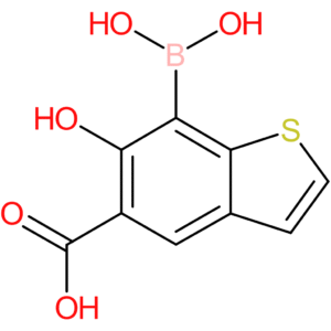 5-carboxy-6-hydroxybenzothiophene-7-boronic acid