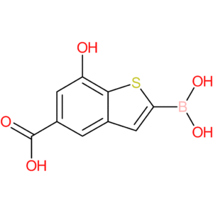 5-carboxy-7-hydroxybenzothiophene-2-boronic acid