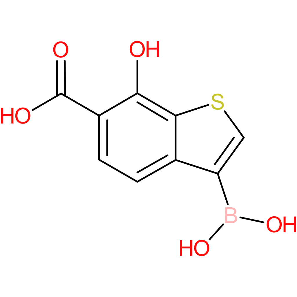6-carboxy-7-hydroxybenzothiophene-3-boronic acid
