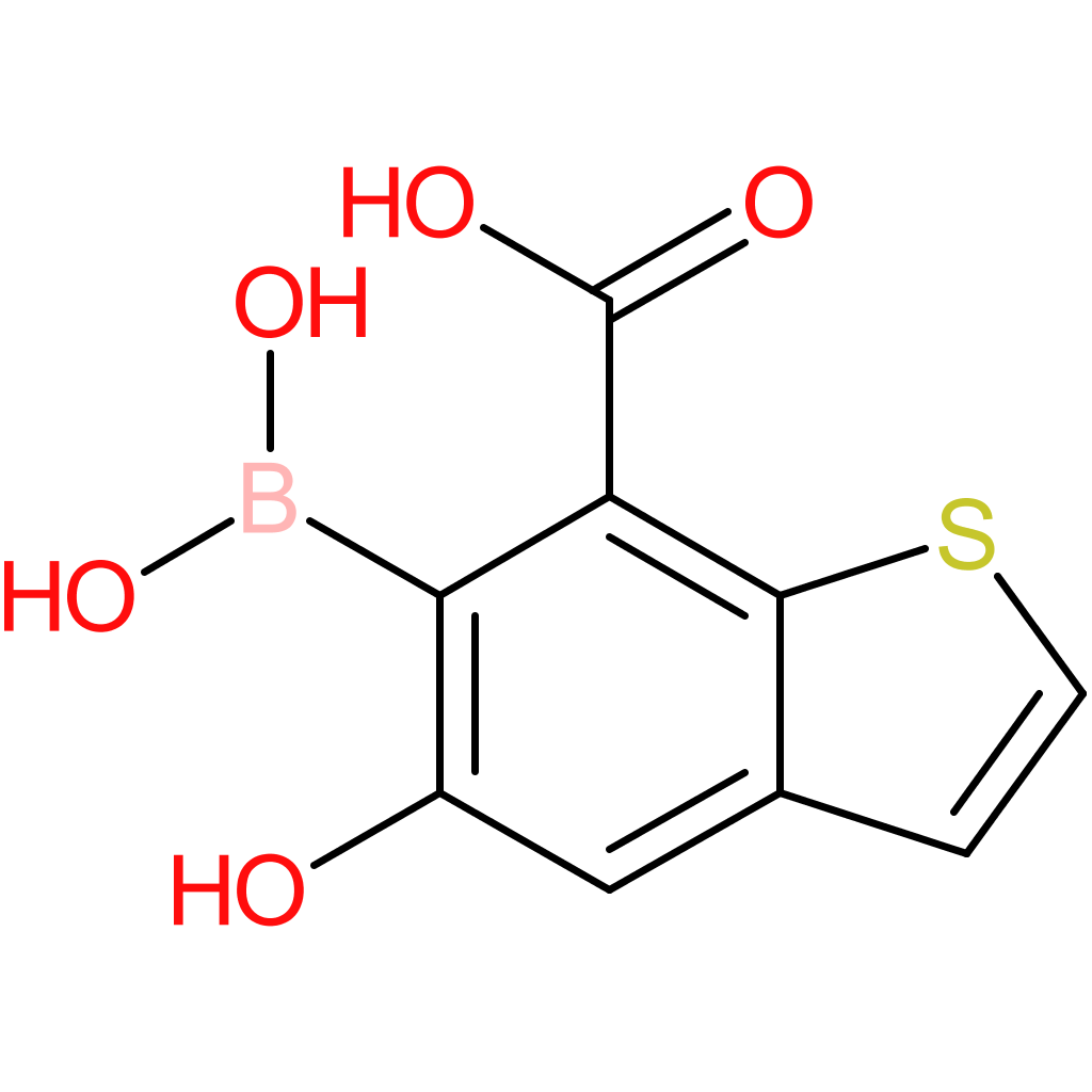 7-carboxy-5-hydroxybenzothiophene-6-boronic acid